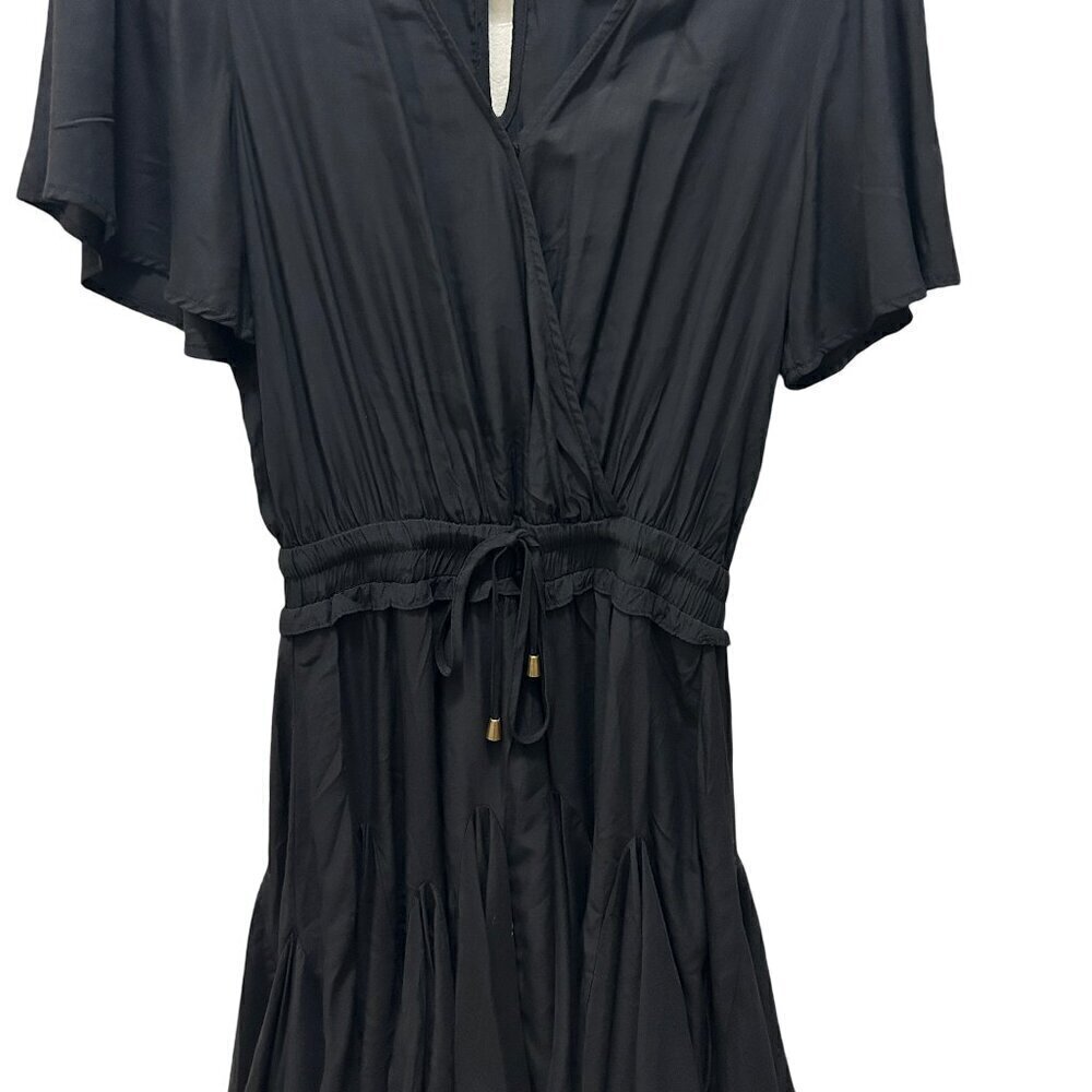 Revolve Black Country Western Rodeo Romper Dress Size Small - Picture 2 of 4